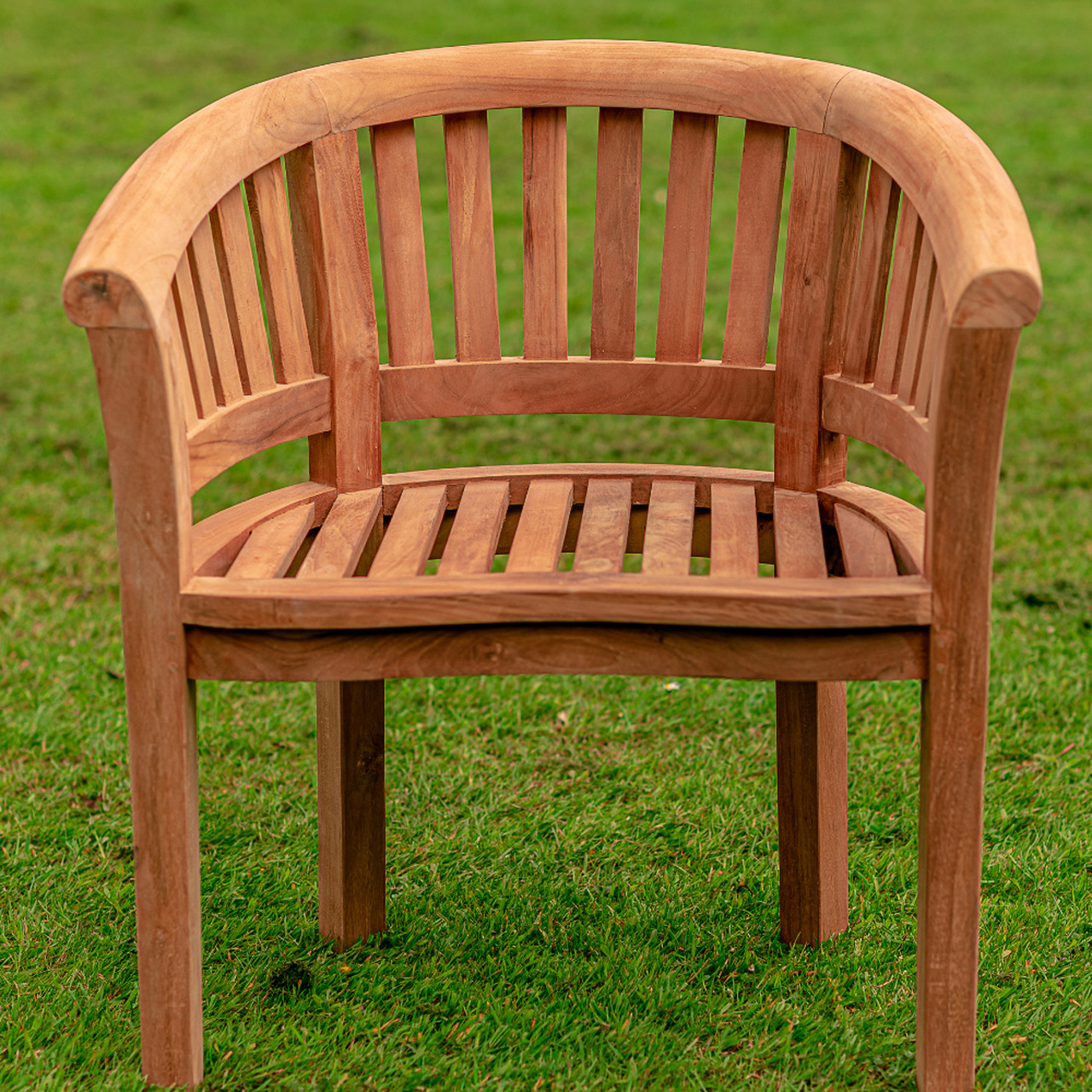 Product photograph of Crummock Carver Teak Chair from Cotswold Teak