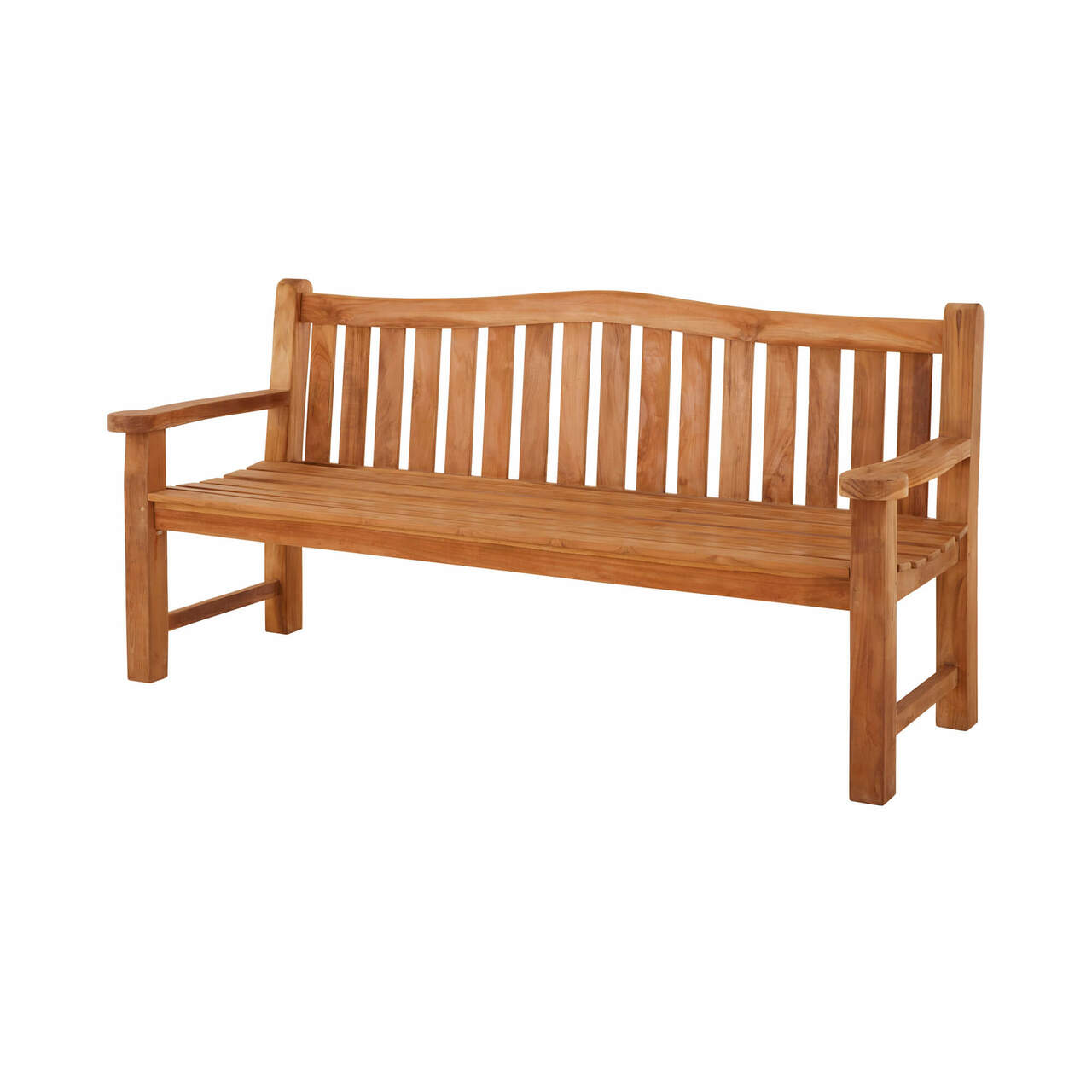Product photograph of Wasdale Solid Teak 4 Seater Garden Bench - 180cm from Cotswold Teak