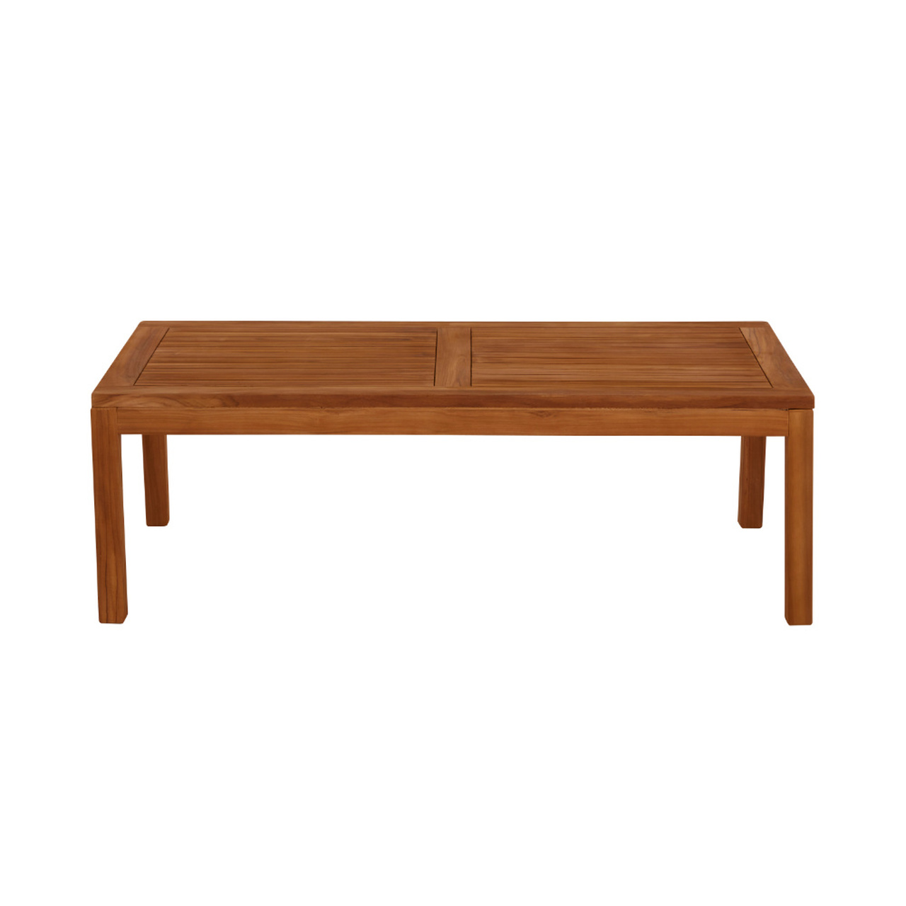 Product photograph of Burford Teak Coffee Table - 135cm X 70cm from Cotswold Teak
