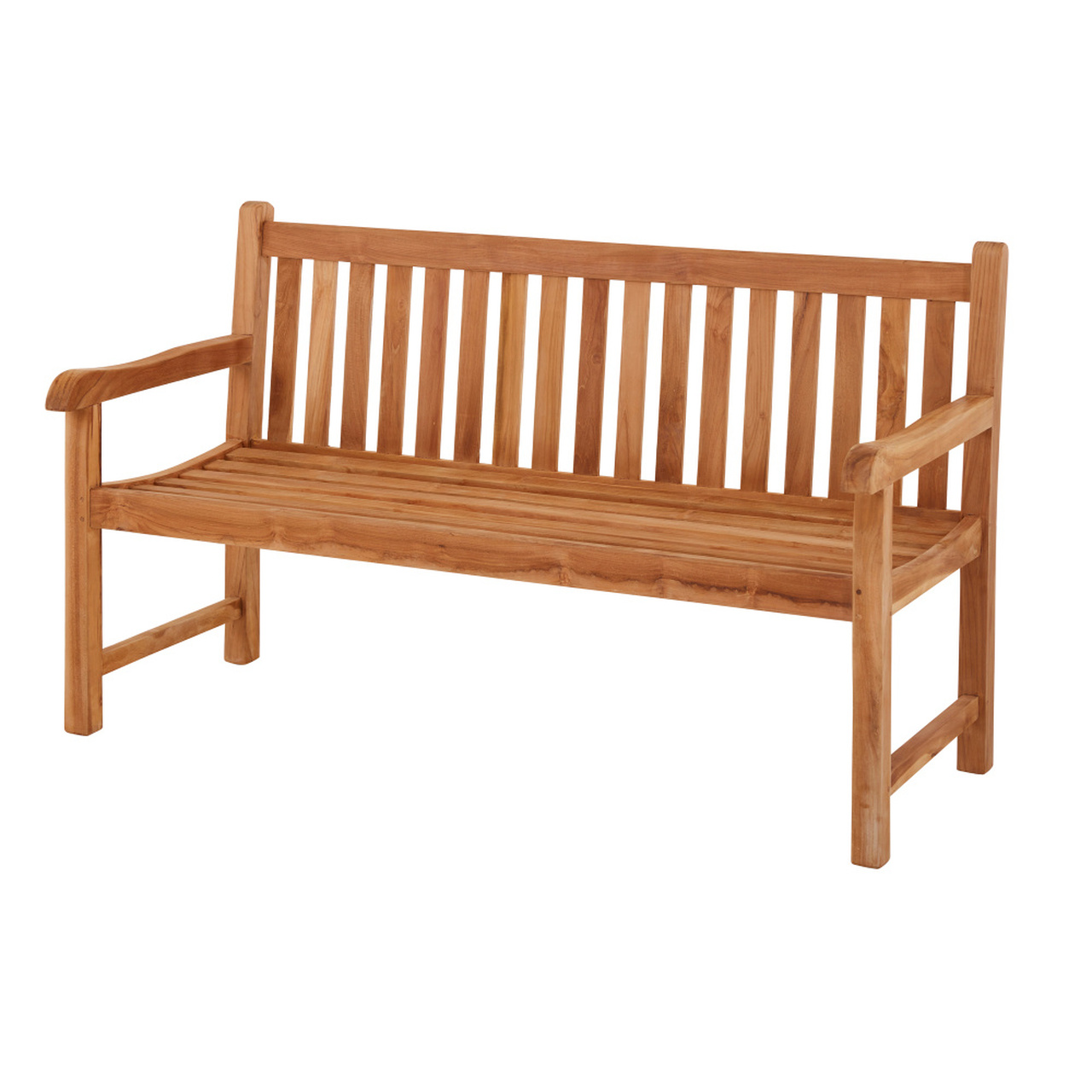 Product photograph of Buttermere Solid Teak 3 Seater Garden Bench - 150cm from Cotswold Teak