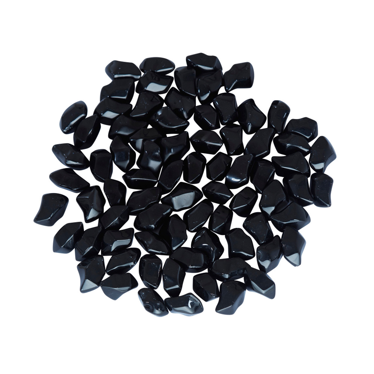 Product photograph of Black Decorative Stones from Cotswold Teak
