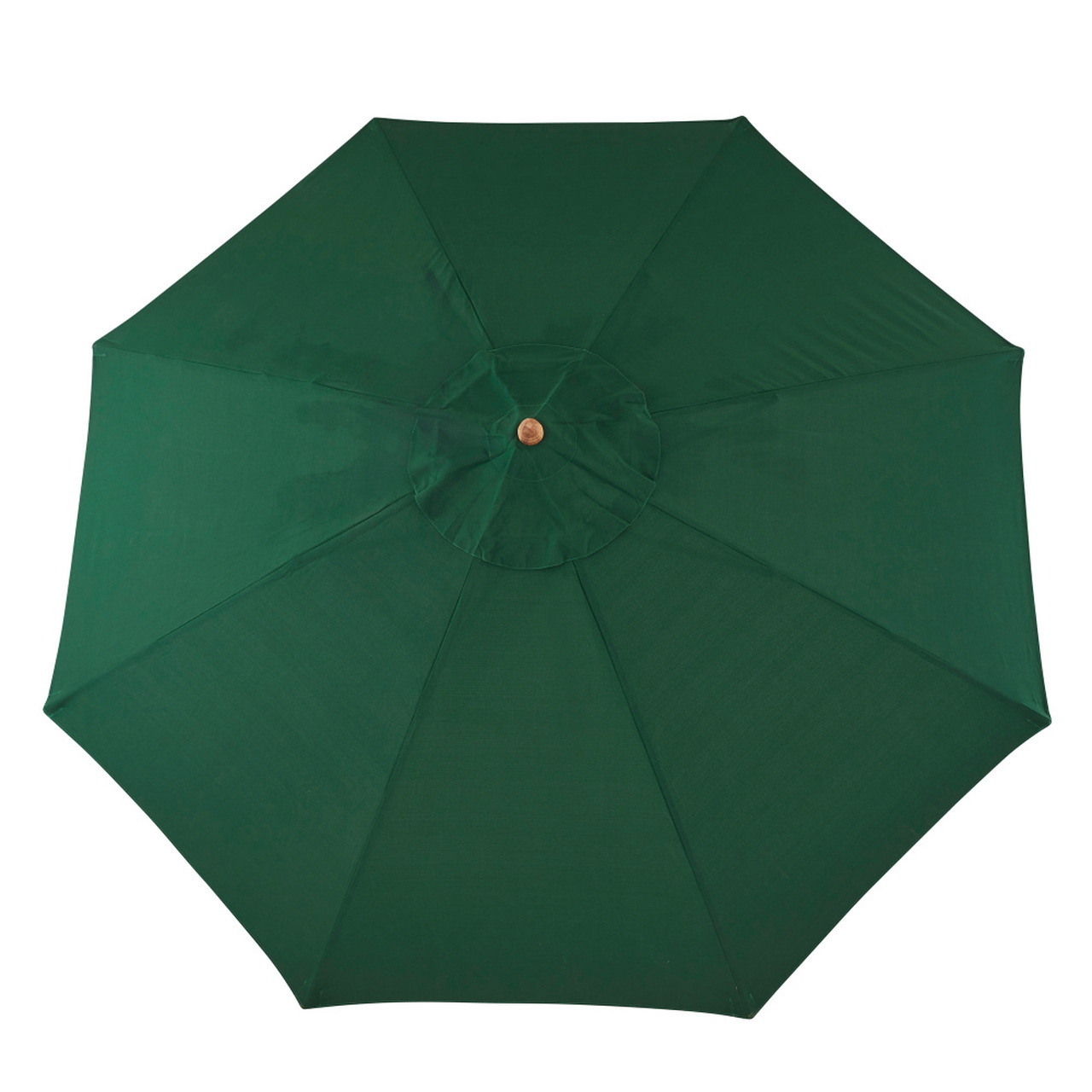 Product photograph of Solid Hardwood Parasol - Green from Cotswold Teak