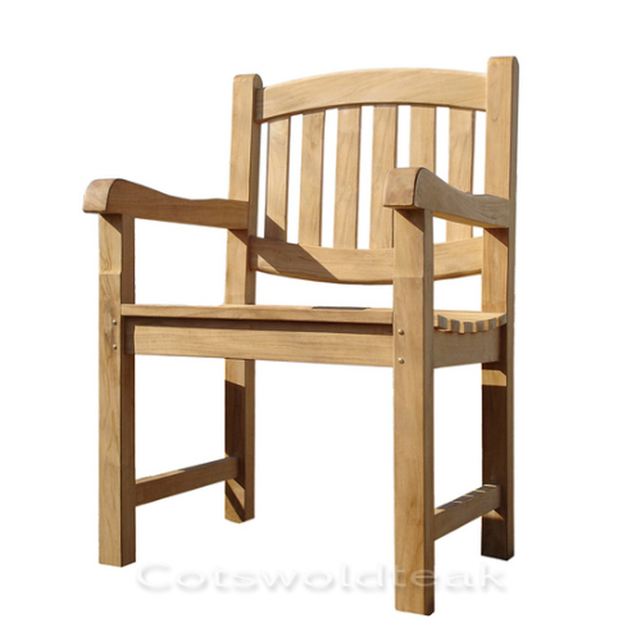 Product photograph of Goliath Giant Teak Chair from Cotswold Teak
