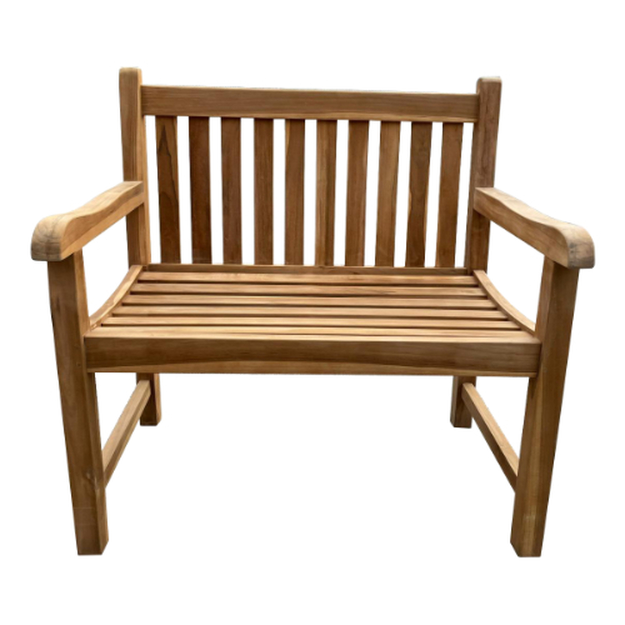 Product photograph of Buttermere 2 Seater Teak Garden Bench - 90cm from Cotswold Teak
