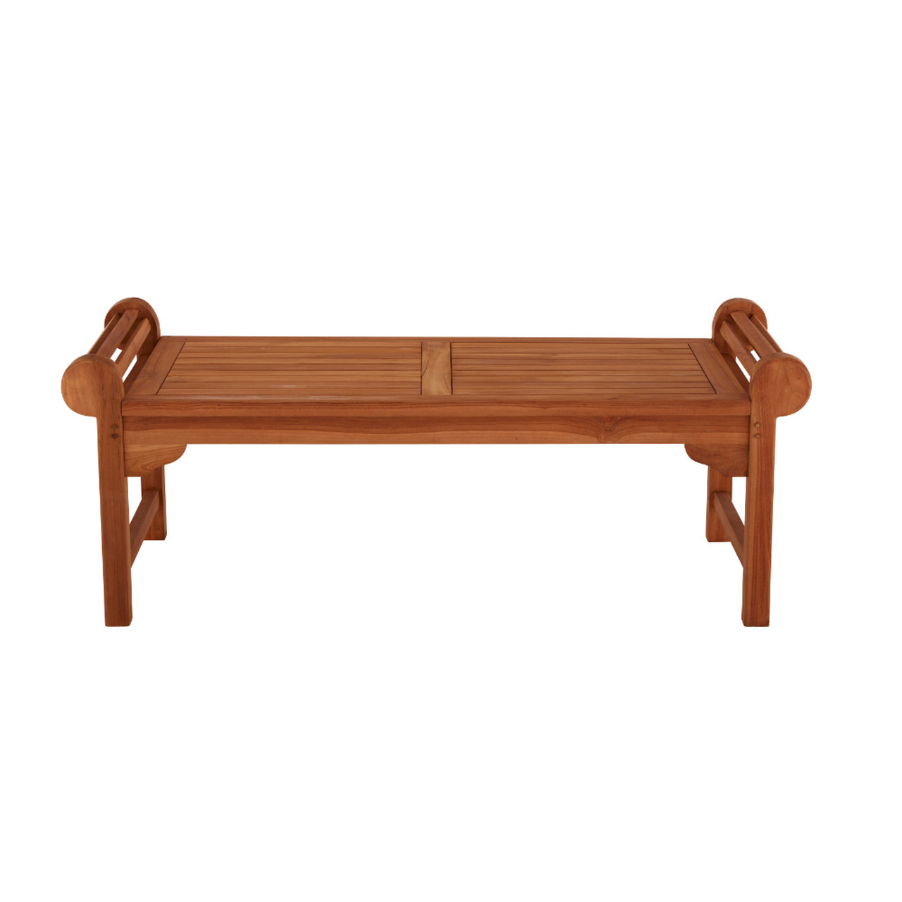 Product photograph of Rydal Lutyens Teak Coffee Table from Cotswold Teak