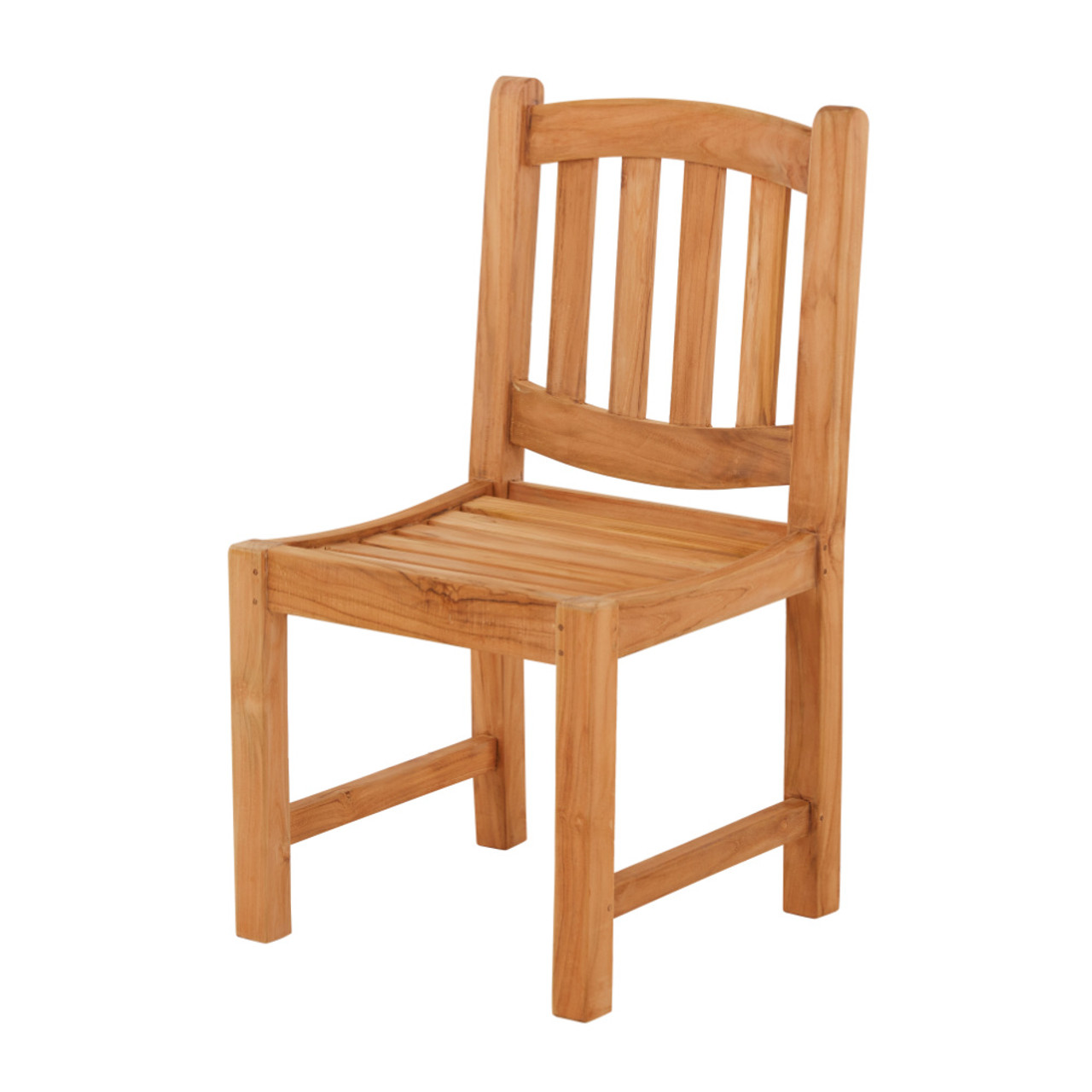 Product photograph of Malvern Teak Side Chair from Cotswold Teak