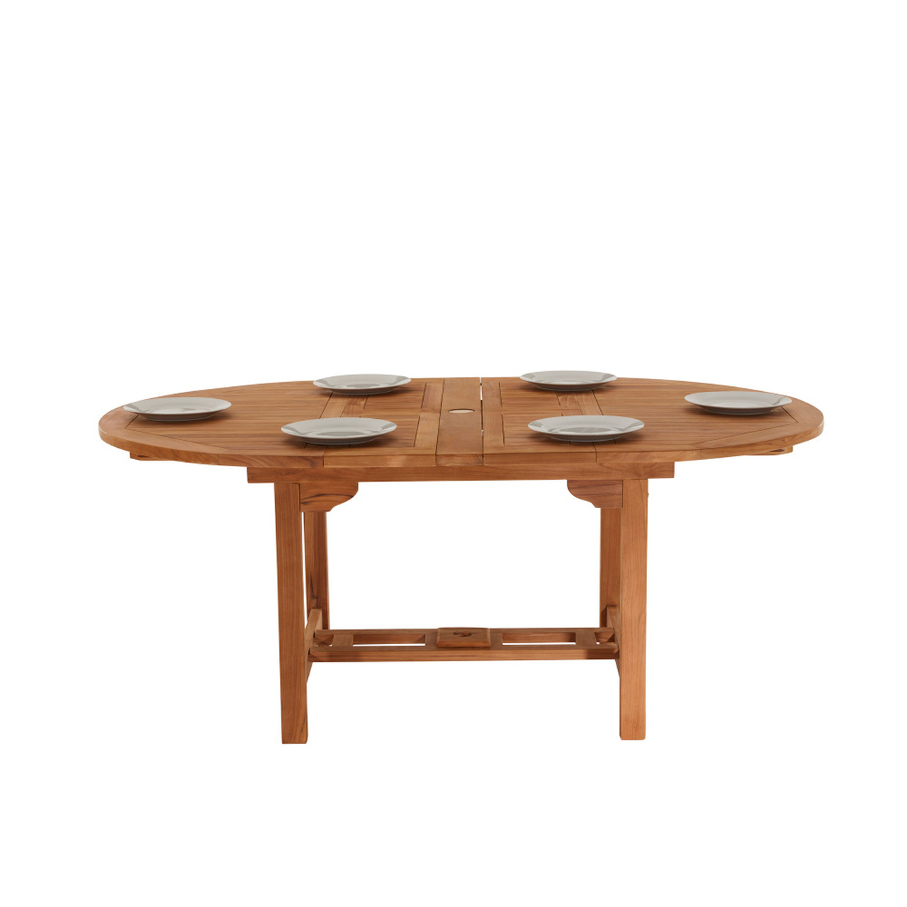 Product photograph of Avon 6 Seater Extending Oval Teak Table - 130cm from Cotswold Teak