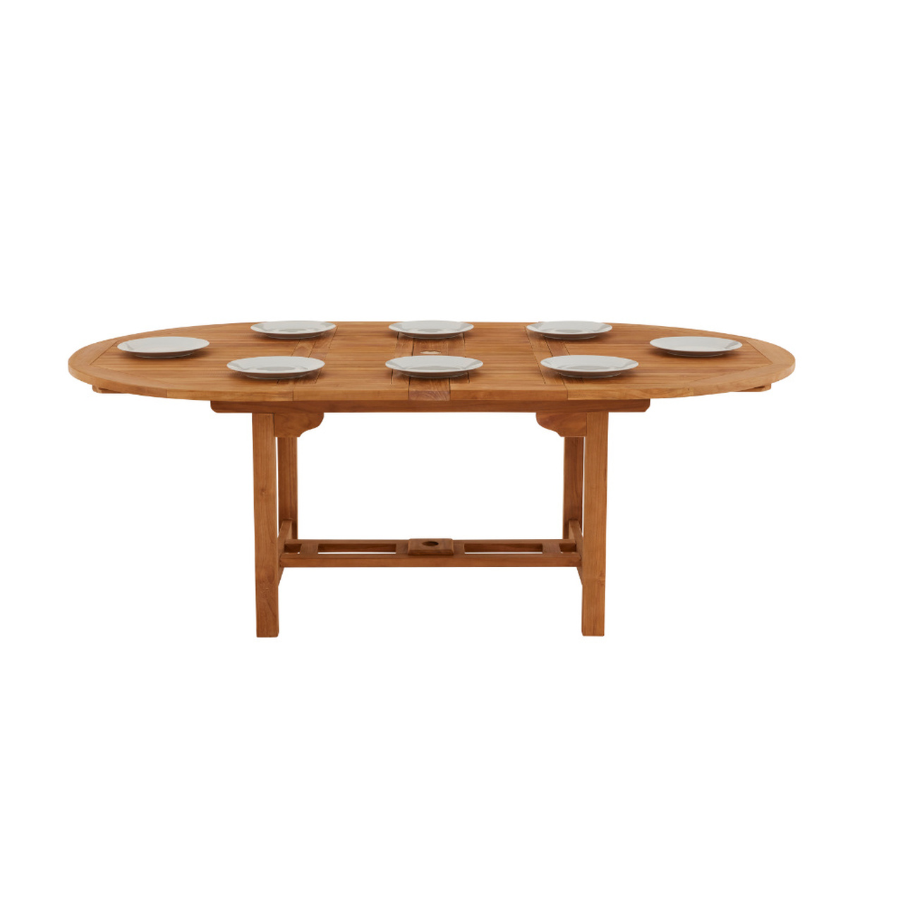 Product photograph of Avon 8 Seater Extending Oval Teak Table - 150cm from Cotswold Teak