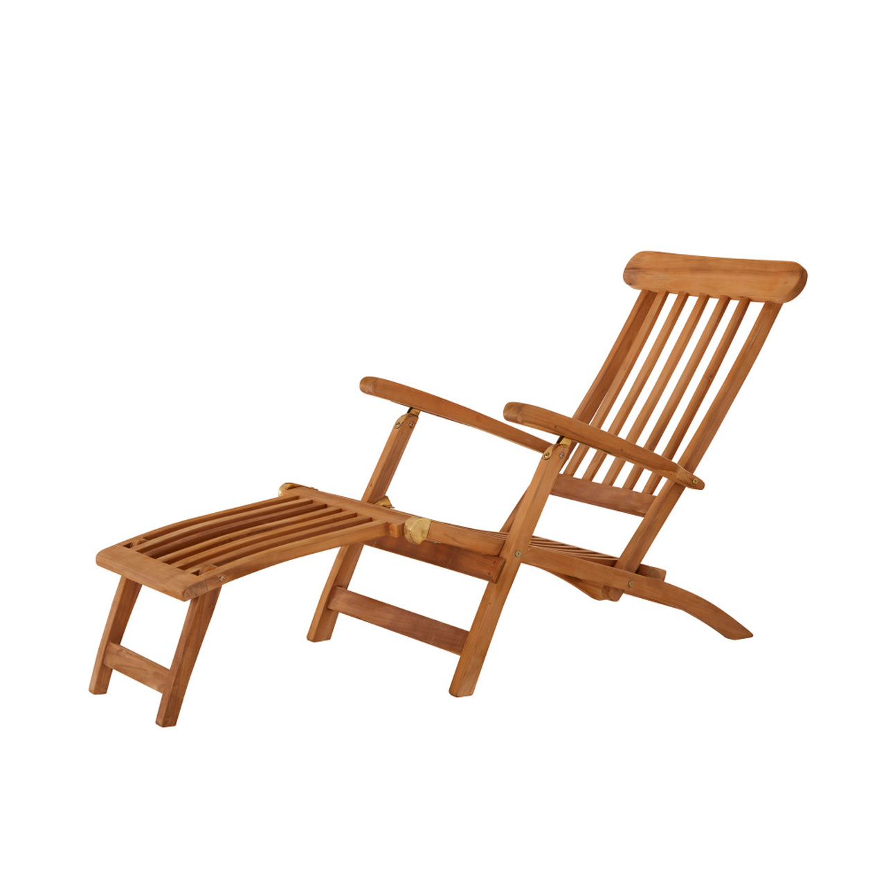 Product photograph of Toddington Teak Steamer Folding Chair from Cotswold Teak