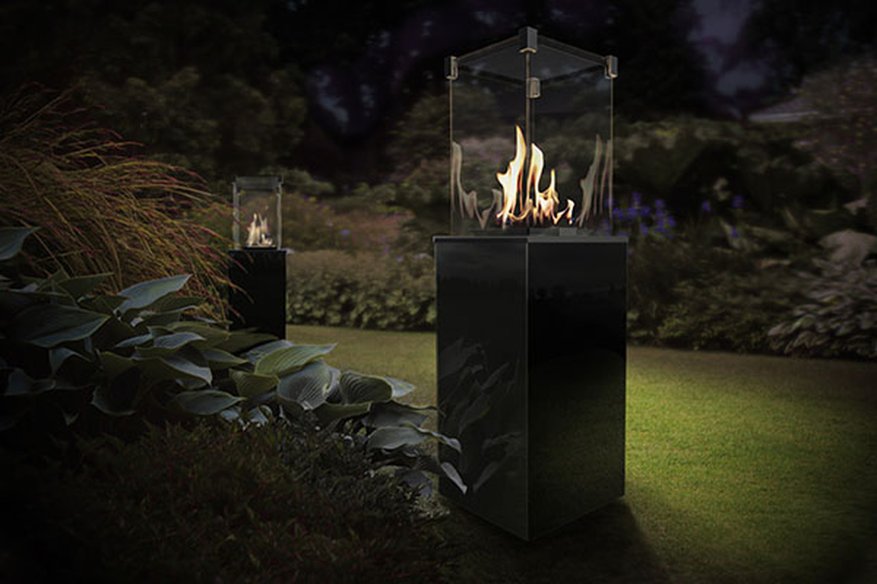 Product photograph of Mini Patio Heater - Steel from Cotswold Teak