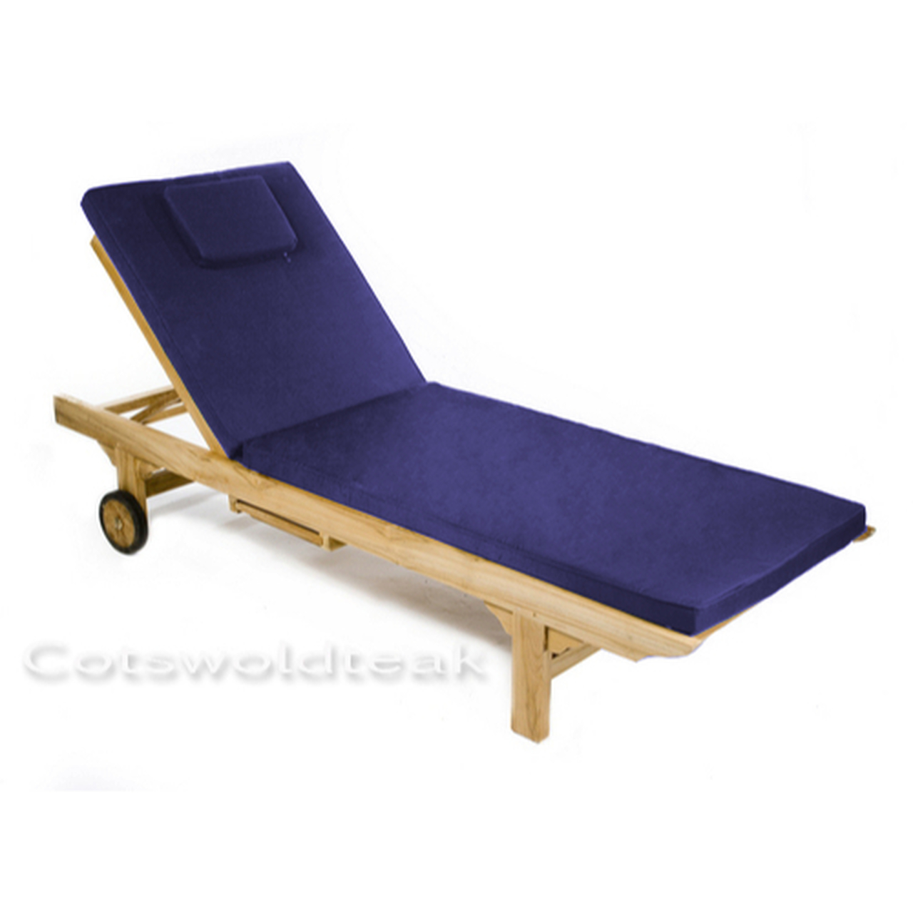 Product photograph of Sun Lounger Cushions from Cotswold Teak
